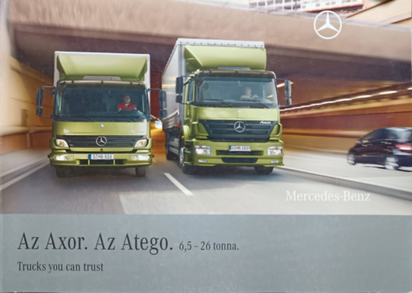 Mercedes-Benz - Axor - Atego (6,5-26 tonna) katalógus
