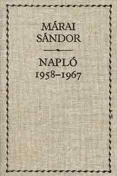 M�rai S�ndor - Napl� (1958-1967)