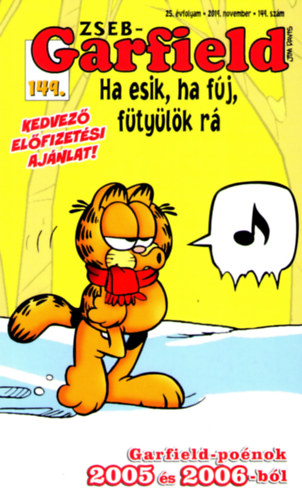 Jim Davis - Zseb - Garfield - Ha esik, ha fj, ftylk r