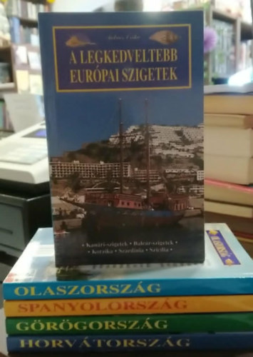Takács Erika - 5 db-os KÖNYVMENTŐ AJÁNLAT, utazás: Olaszország - a legromantikusabb lagunák hazája+ Spanyolország - A legforróbb hangulatú strandok hazája+ Görögország - A legizgalmasabb szigetek hazája+ Horvátország - A legkedveltebb uticélunk+