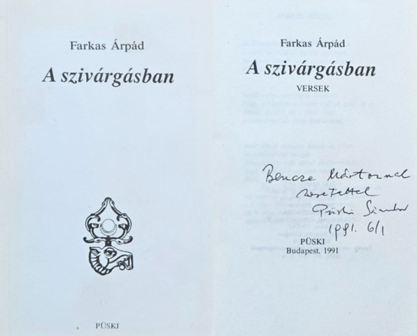 Farkas �rp�d - A sziv�rg�sban (dedik�lt)