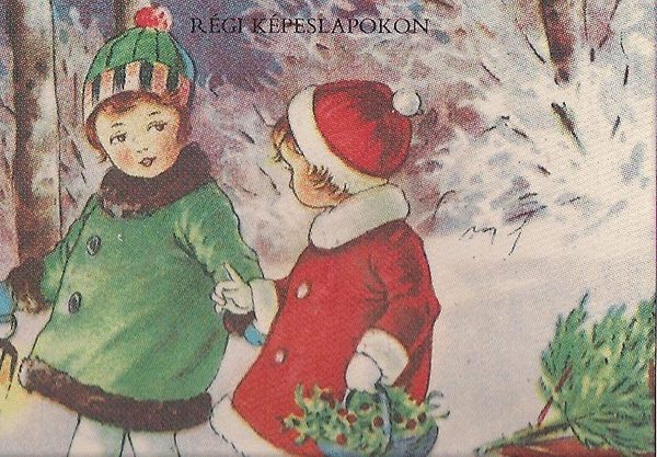 Terra - Kar�csony r�gi k�peslapokon
