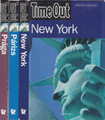 3db utazs (TimeOut) - New York + Prizs + Prga