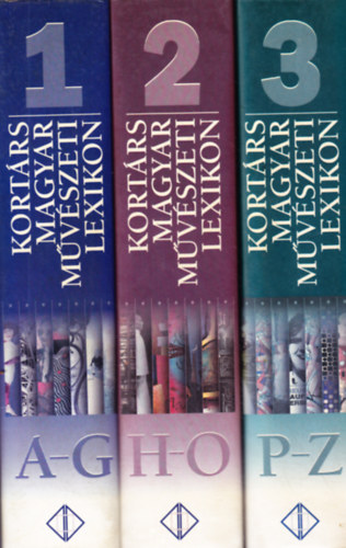 Enciklopdia Kiad - Kortrs magyar mvszeti lexikon I-III.