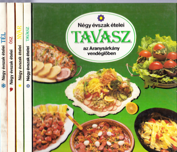 Liscsinszky Béla - Négy évszak ételei - Nyár + Ősz + Tél+ (3 kötet)