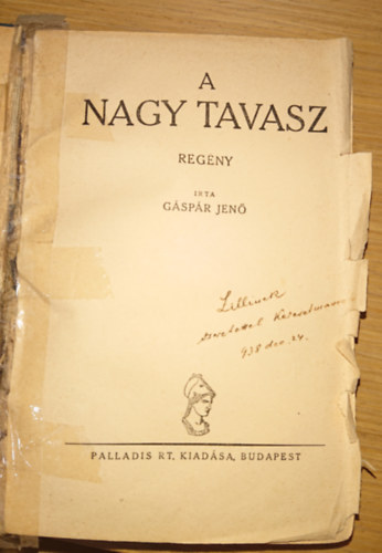 G�sp�r Jen� - A nagy tavasz