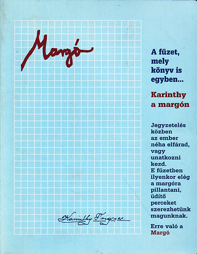 Marg - A fzet, mely knyv is egyben... (Karinthy Frigyes)