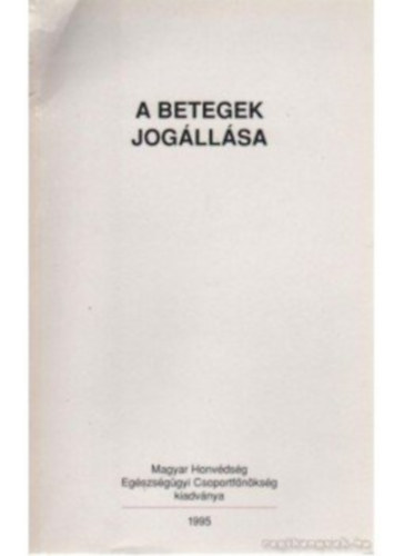 L�rincz Jen� dr. - A betegek jog�ll�sa