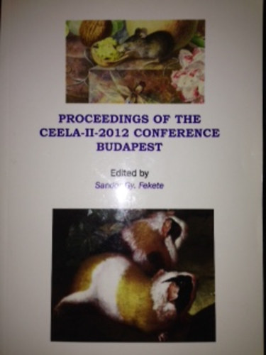 Sandor Gy. Fekete - Proceeding of the ceela - II - 2012 conference Budapest