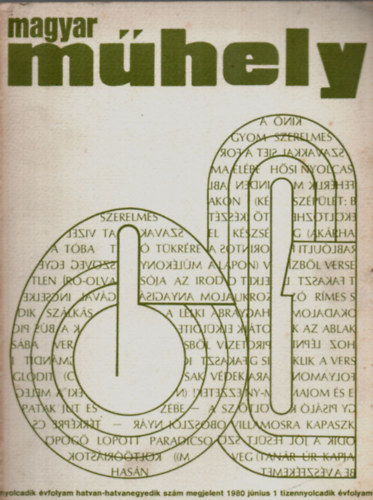 Bujdos Alpr - Magyar mhely 60-61. (1980. jnius 1.)