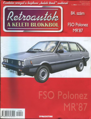 Retroautók a keleti blokkból 84. szám FSO Polonez MR'87