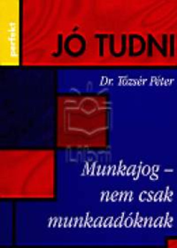 Dr. Tzsr Pter - Munkajog - nem csak munkaadknak