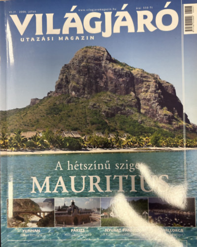 Világjáró utazási magazin 2006/7. - július