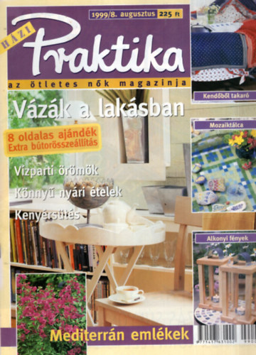 Albert Zsuzsa, Beliczai Andrea, Hidvgi va - 4 db Praktika magazin ( egytt ) 1999/8., 9., 2002/9., 10. szmok