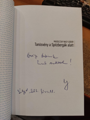 Magolcsay Nagy Gbor - Tansvny a Spitzbergk alatt