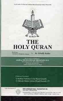 Mihaffy Balzs dr.  (ford.) - The holy quran - a szent Kurn (magyar-arab nyelv)
