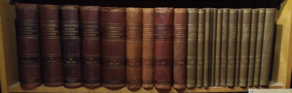 Corpus Juris Hungarici (Magyar Trvnytr) 1000-1927-ig (22 ktetbe ktve)