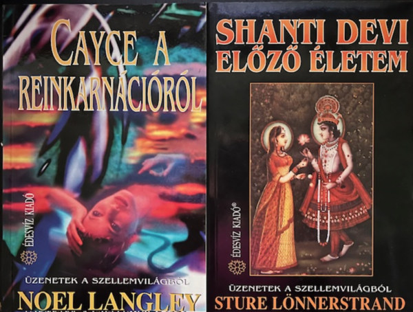 Sture L�nnerstrand Noel Langley - �zenetek a szellemvil�gb�l k�nyvcsomag (2 k�tet )