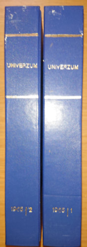 Az Univerzum folyrat 1965-s vfolyamnak 12 szma egybektve - kt ktetben