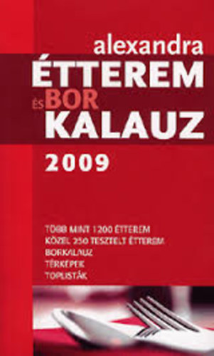 Alexandra tterem s bor kalauz 2009