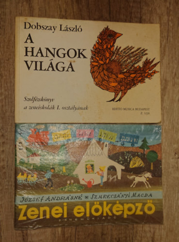 Dobszay László, József Andrásné-Szmrecsányi Magda - 2 zenei kiadvány gyerekeknek: A hangok világa, Zenei előképző