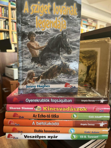 7 db Pony Club k�nyv