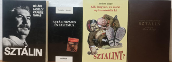 Bokor Imre, B�l�di L�szl�, Sziklai L�szl� Joszif Vissarionovics - Szt�lin t�m�j� k�nyvcsomag