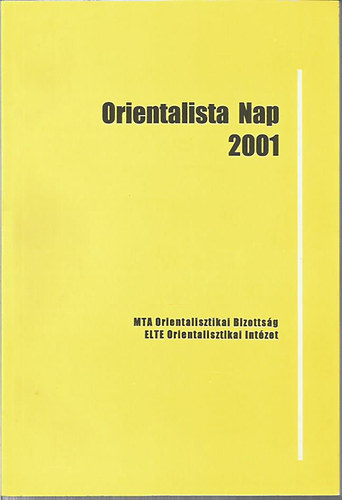 Orientalista Nap 2001