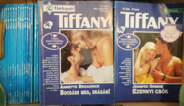 Harlequin - 95 db Tiffany romantikus fzet
