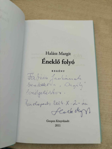 Halász Margit - Éneklő folyó