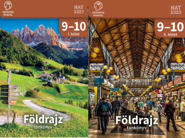 Hajas Attila - F�ldrajz 9-10. tank�nyv I-II. k�tet