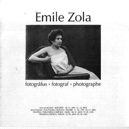 Emile Zola - fotogrfus / fotograf / photographe