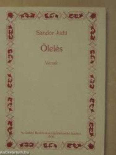 S�ndor Judit - �lel�s-Versek
