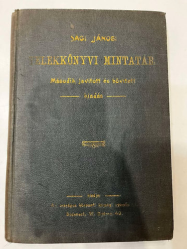 Vajda Adolf Sgi Jnos - Telekknyvi mintatr 1904