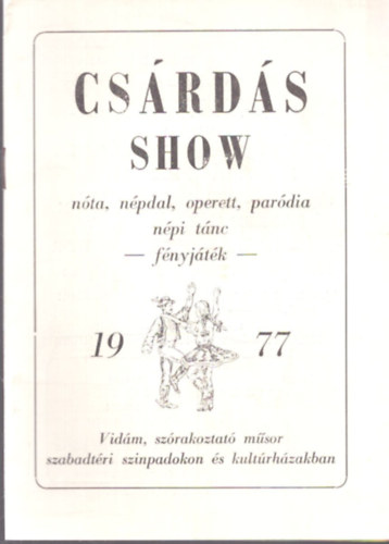Csárdás show
