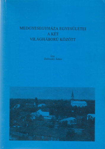 Zsilinszky Ádám - Medgyesegyháza egyesületei a két világháború között
