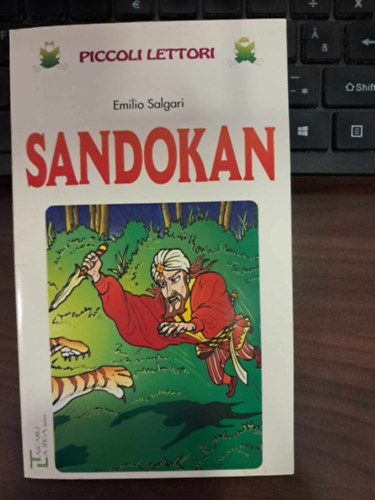Salgari Emilio - Sandokan (olasz nyelven, knnytett olvasmny)