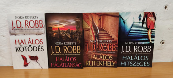 J. D. Robb  (Nora Roberts) - J. D. Robb knyvcsomag