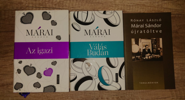 R�nay L�szl� M�rai S�ndor - 2 M�rai-reg�ny �s egy k�nyv r�la: Az igazi, V�l�s Bud�n + M�rai S�ndor �jrat�ltve