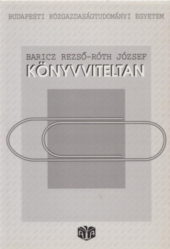 Baricz Rezs; Rth Jzsef - Knyvviteltan