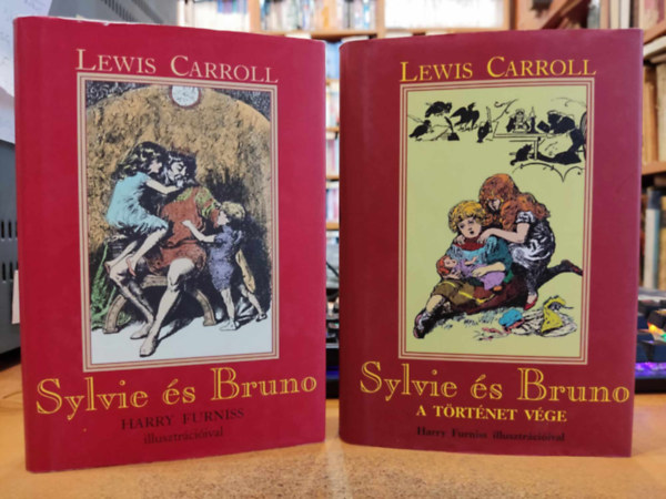 Harry Furniss  Lewis Carroll (illus.) - Sylvie �s Bruno + Sylvie �s Bruno: A t�rt�net v�ge (2 k�tet)