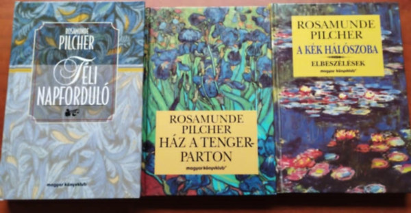 Rosamunde Pilcher - 3db Rosamunde Pilcher knyv : A kk hlszoba - elbeszlsek, Hz a tengerparton,Tli napfordul