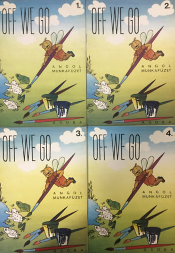 Kövi Éva Kovács Anikó - Off We Go - Angol munkafüzet 1-4. (4 füzet)