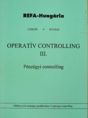 Operat�v Controlling III.