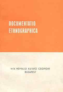 Fldes Lszl  (szerk.) - Documentatio ethnographica 8.