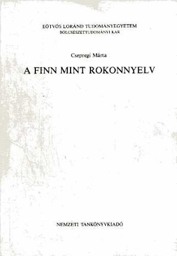 Csepregi M�rta - A finn mint rokonnyelv