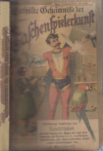 J. Machiavelli - Enthüllte Geheimnisse der Taschenspielerkunst (bűvészkönyv)