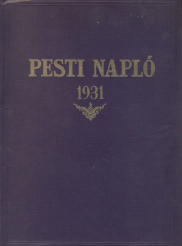 Pesti napl 1931