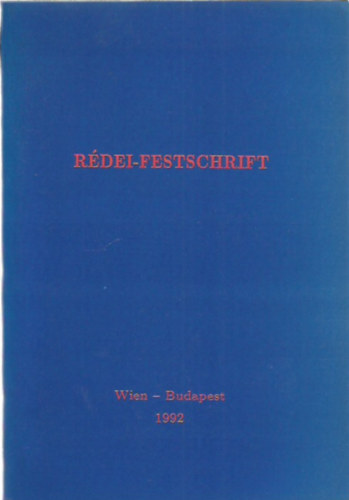 Kiss Lajos; Domokos Pter; Keresztes Lszl; Kodolnyi Jnos; Honti Lszl; Cscs Sndor; Pusztay Jnos; Benk Lornd; D. Mtai Mria; Sipcz Katalin; Mszros Edit; Salnki Zsuzsa; - Rdei-Festschrift