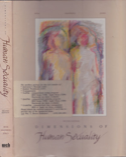 JONES, Kenneth L. - Louis W. Shainberg - Curtis O. Byer: Dimensions of Human Sexuality